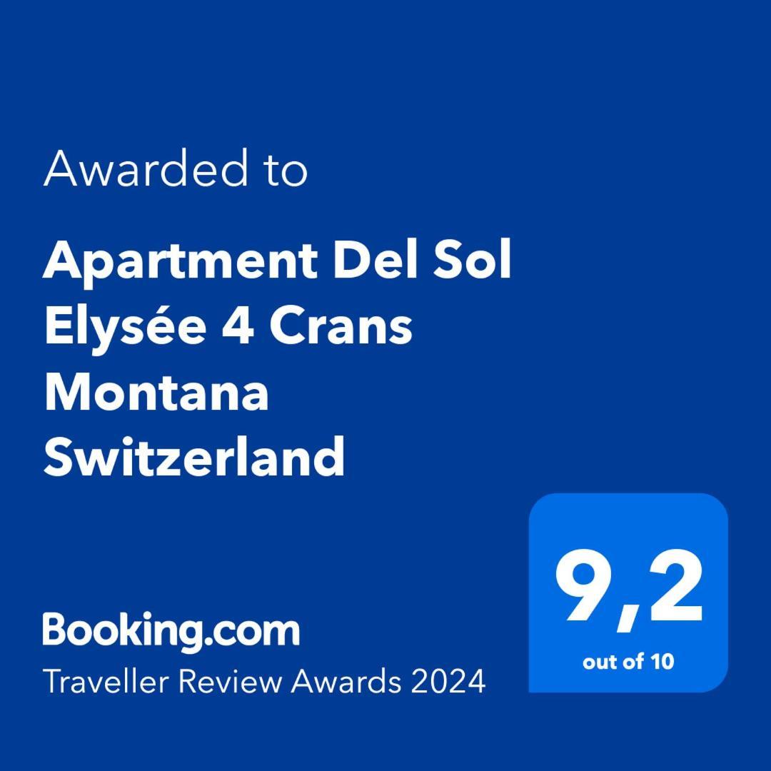 Apartment Del Sol Elysee 4 Crans Montana Switzerland المظهر الخارجي الصورة